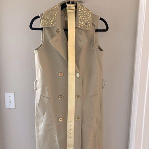 NWOT Michael Kors Trench coat / dress sz S